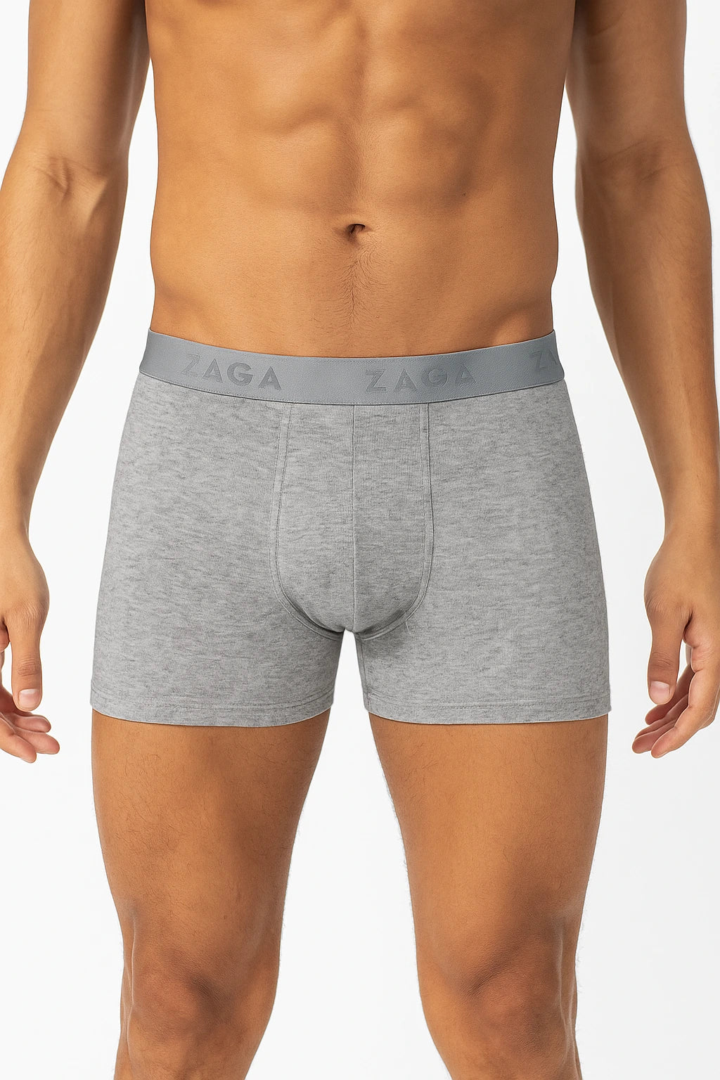 Boxer Corto Algodon 100% 6Pack Negro, Acero, Jaspe