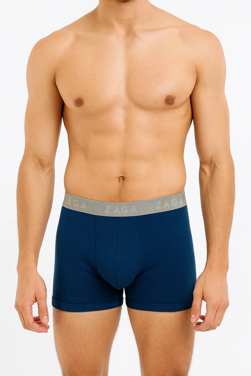 Boxer Corto Algodón 100% 6Pack Azul, Gris, Vino