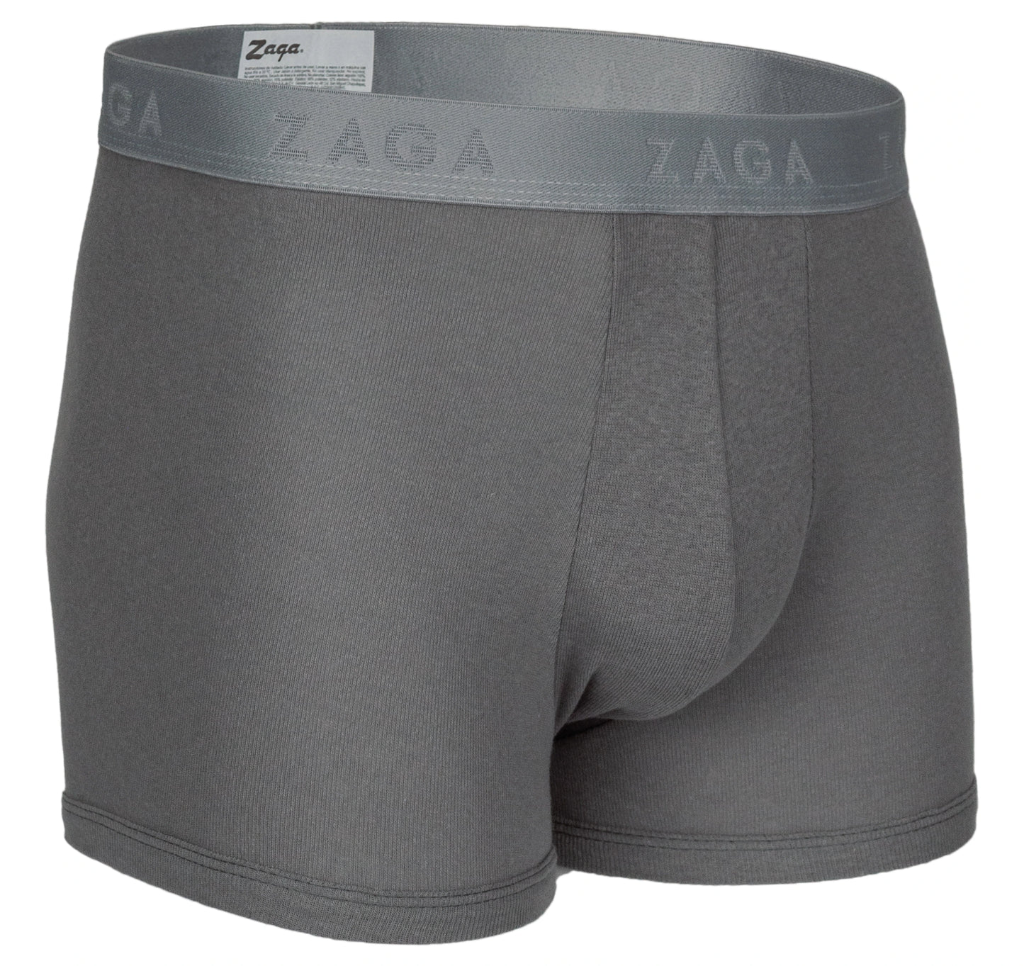 Boxer Corto Algodon 100% 6Pack Negro, Acero, Jaspe