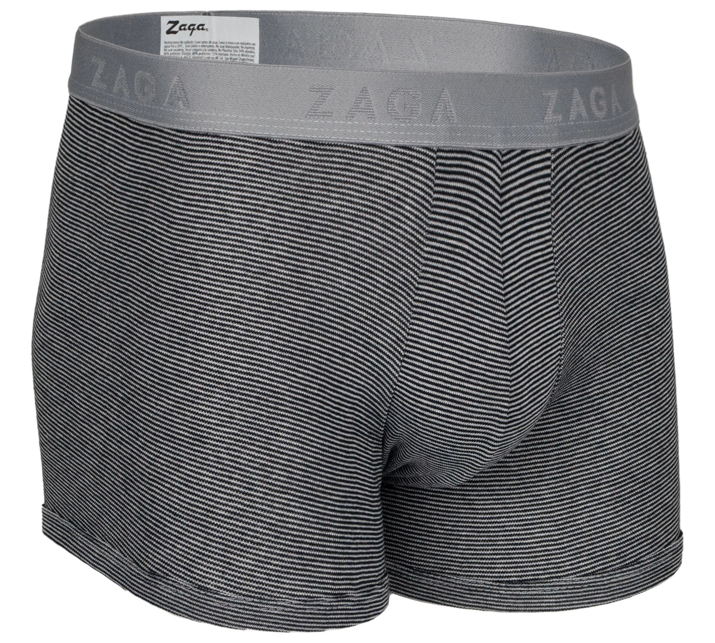 Boxer Corto Algodón 100% 6Pack Negro, Rayas, Jaspe