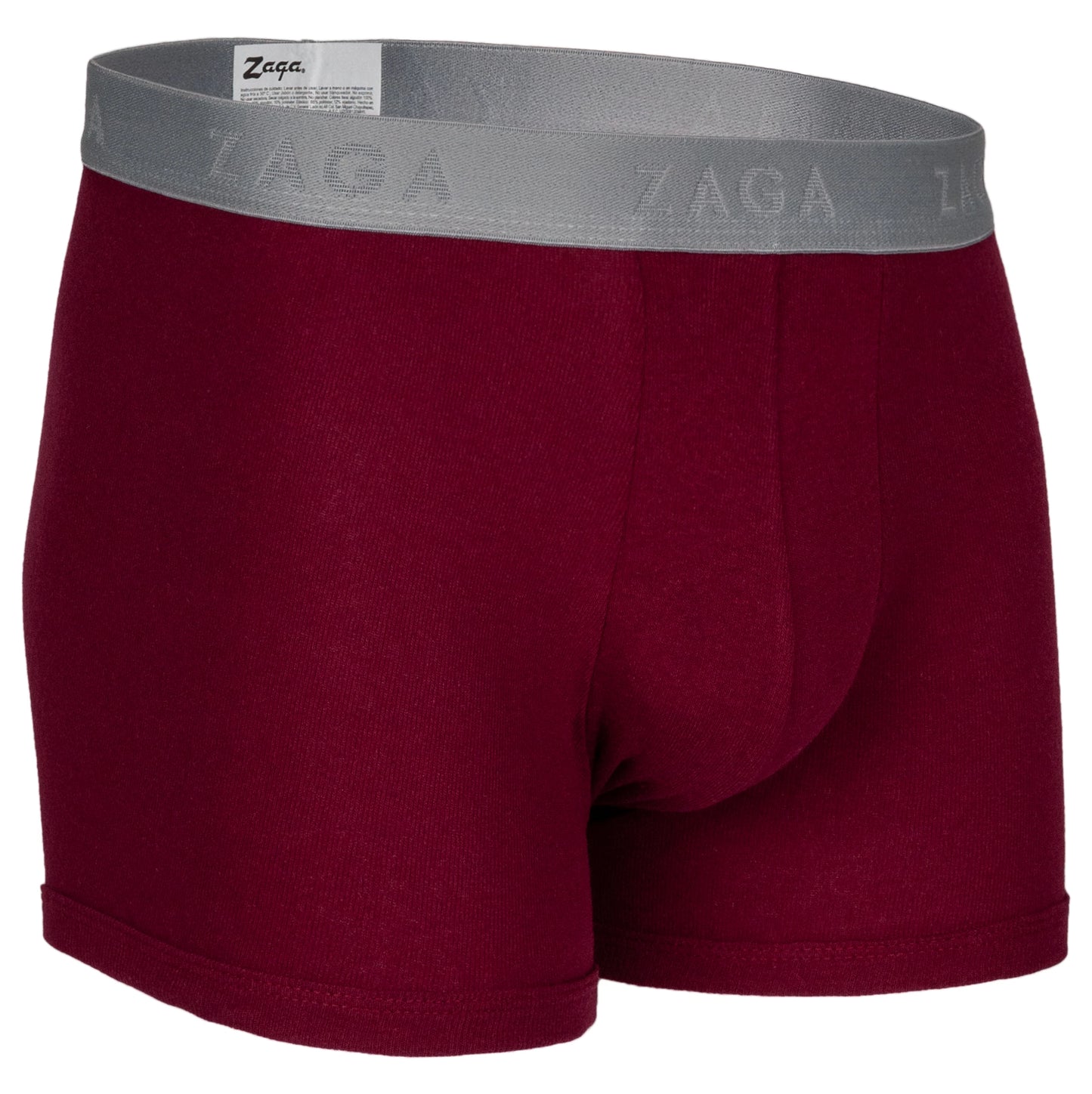 Boxer Corto Algodón 100% 6Pack Azul, Gris, Vino