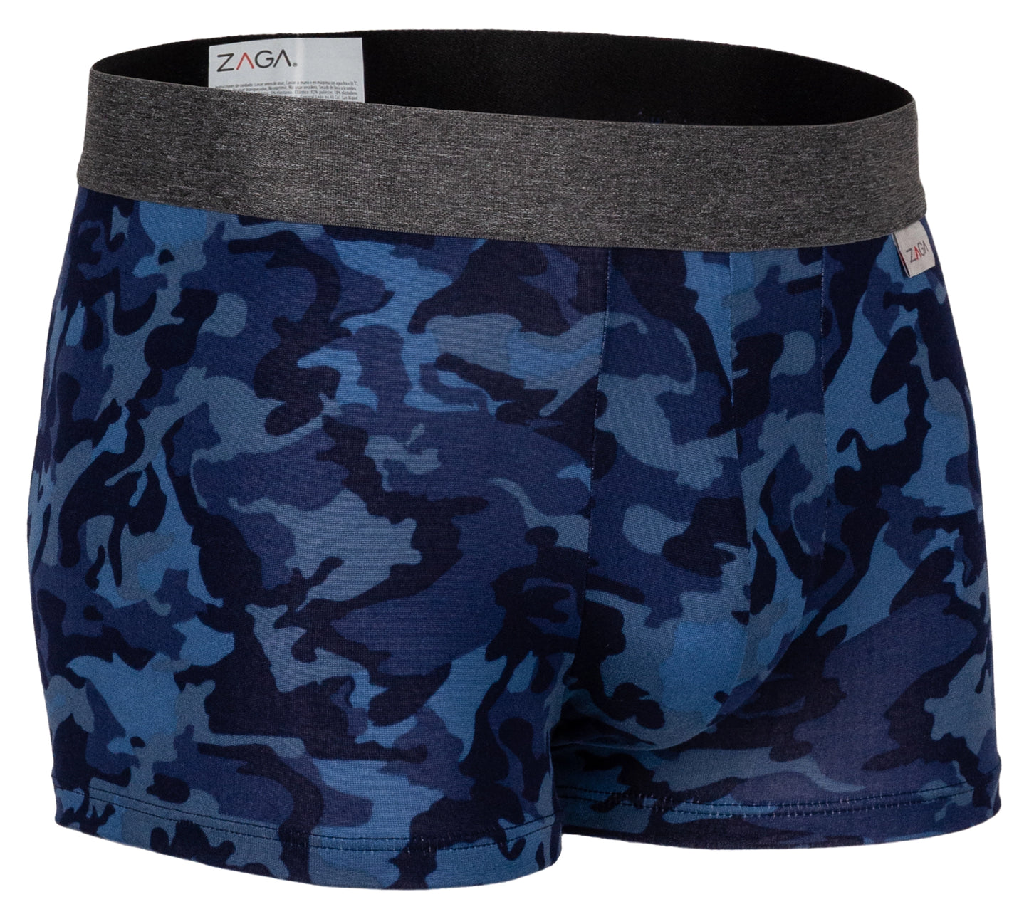 Boxer Corto Rombos Azul 6 Pack