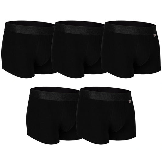 Boxer Corto 5 Pack Negro