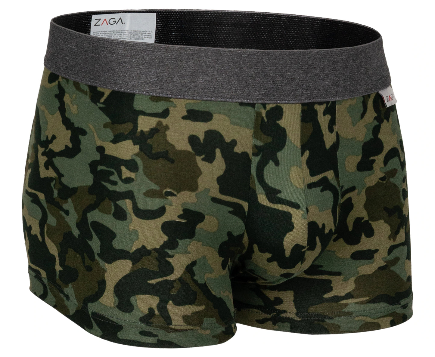 Boxer Corto Rombos Verde 6 Pack