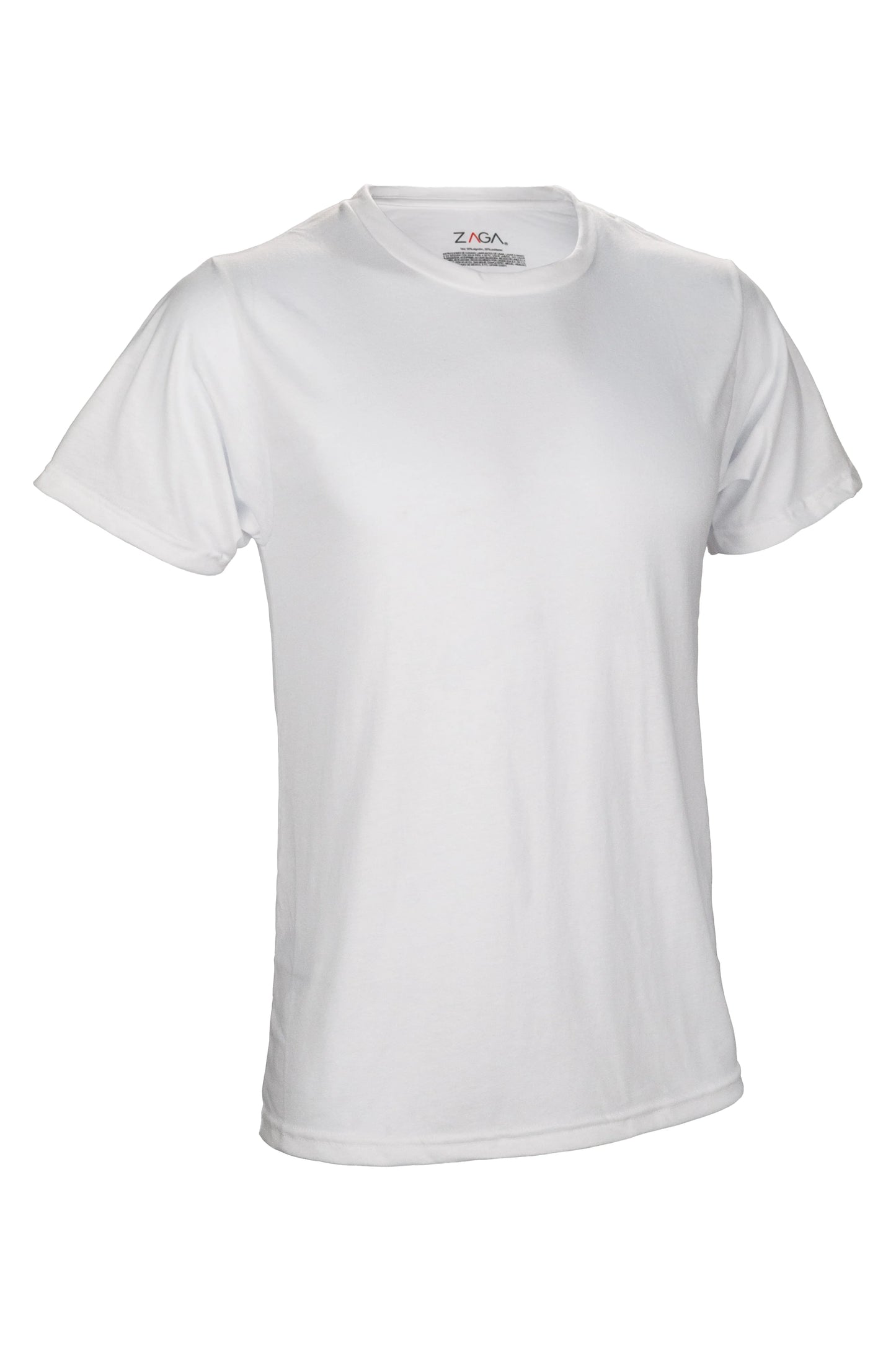 Playera Cuello Redondo Blanca 3Pack