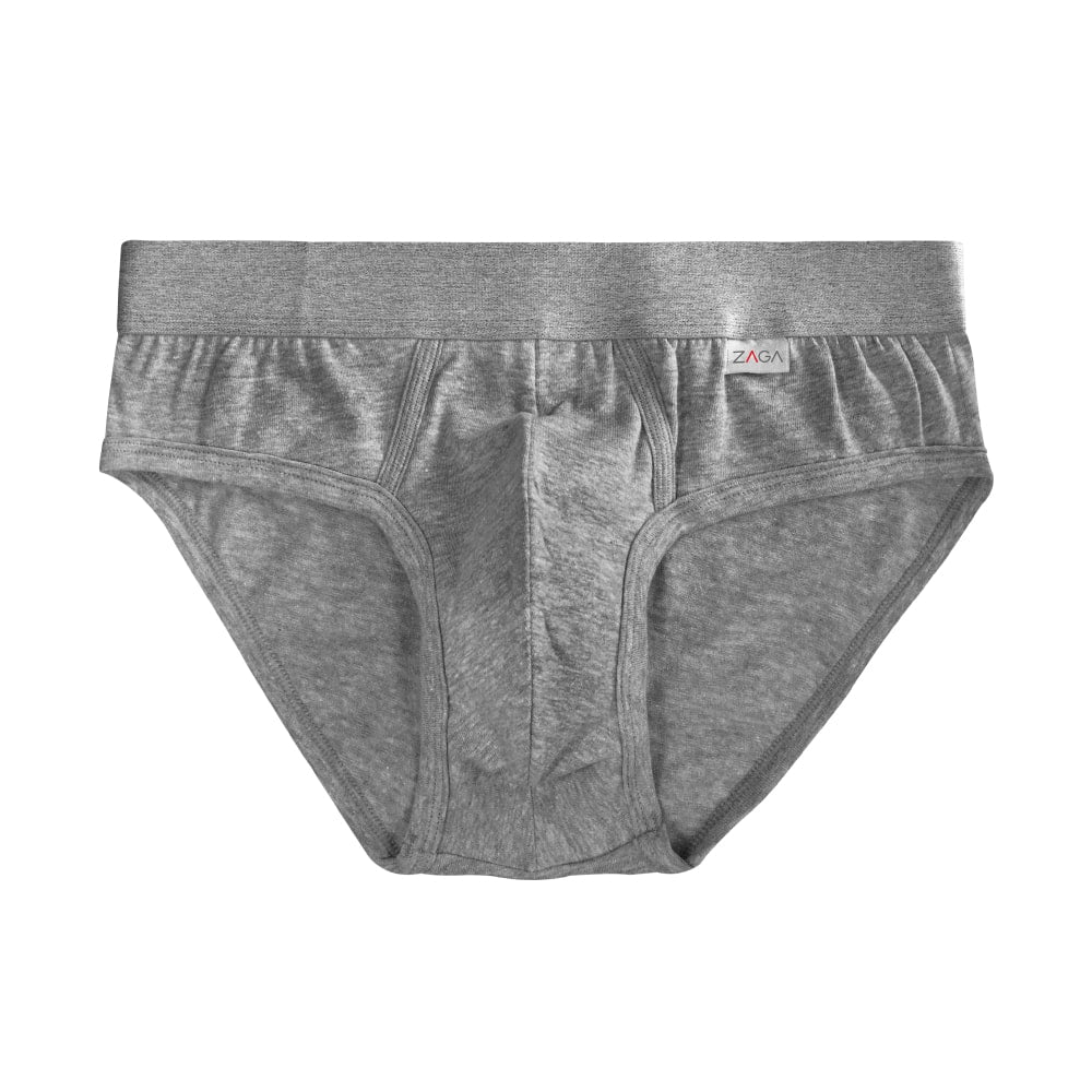 Brief 5 Pack Negro Gris, Jaspe