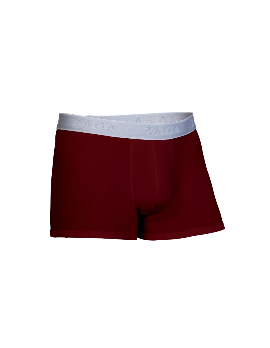 Boxer Corto Algodón 100% 6Pack Azul, Gris, Vino
