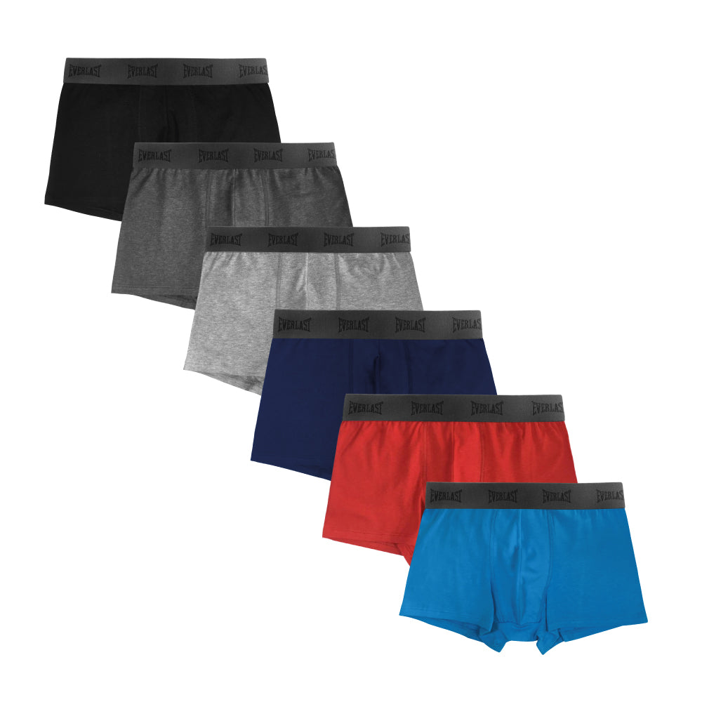 Boxer Corto Everlast Hombre 6 Piezas