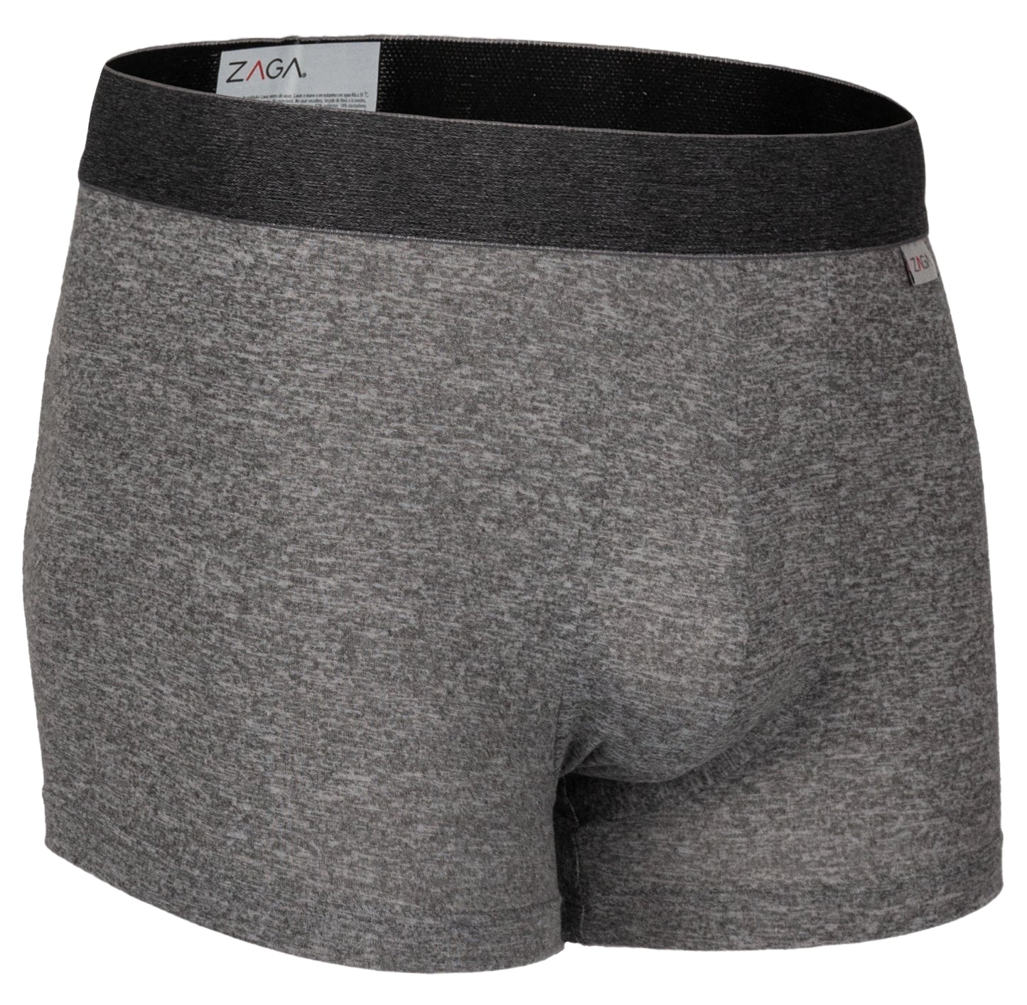 Boxer Corto Lisos 6pack Negro, Jaspe, Negro