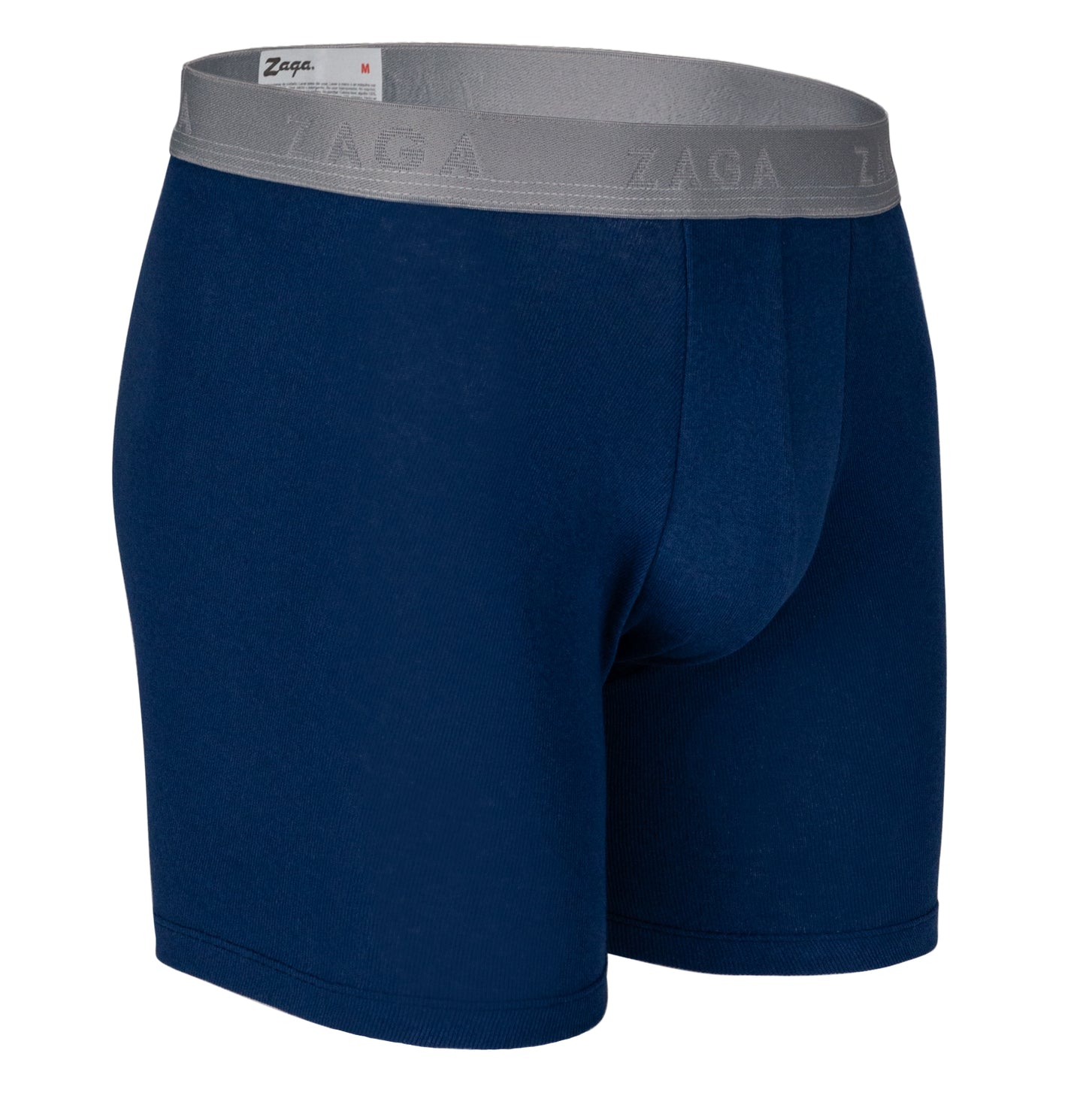 Boxer Largo Algodon 100% 6Pack Azul, Gris, Vino