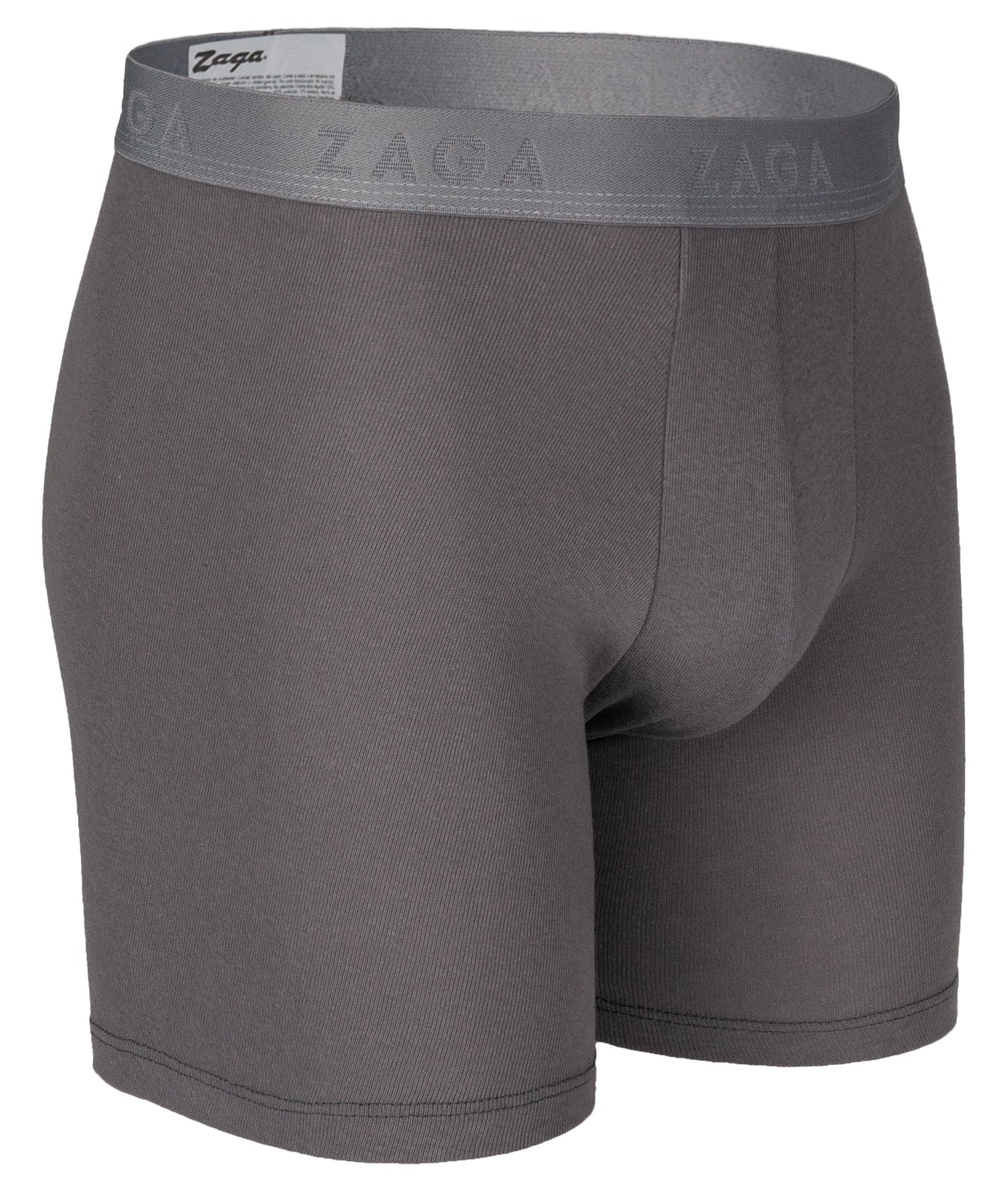 Boxer Largo Algodon 100% 6Pack Azul, Gris, Vino