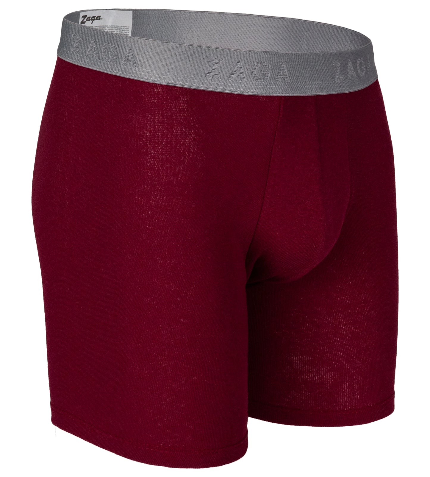 Boxer Largo Algodon 100% 6Pack Azul, Gris, Vino