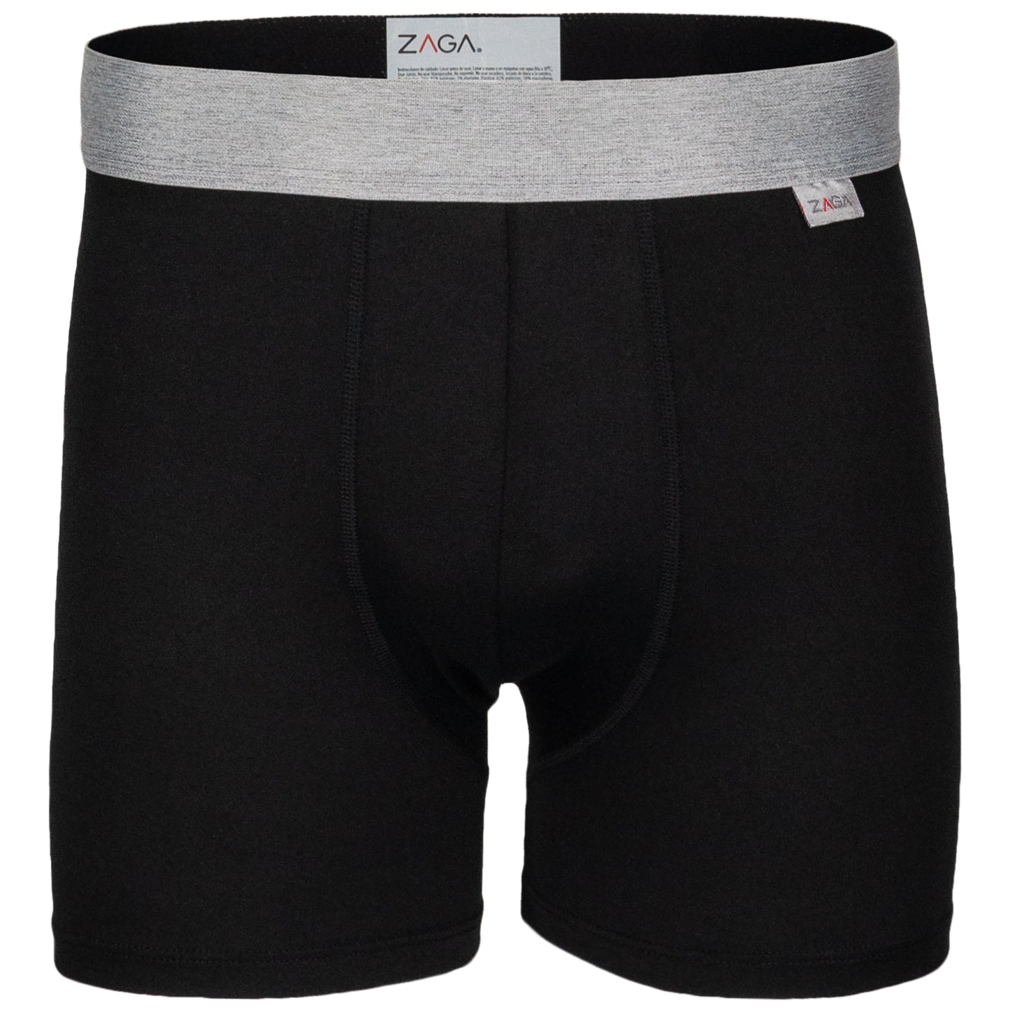 Boxer Largo Negro, Verde, Acero, Vino, Jaspe, Marino 6 Pack