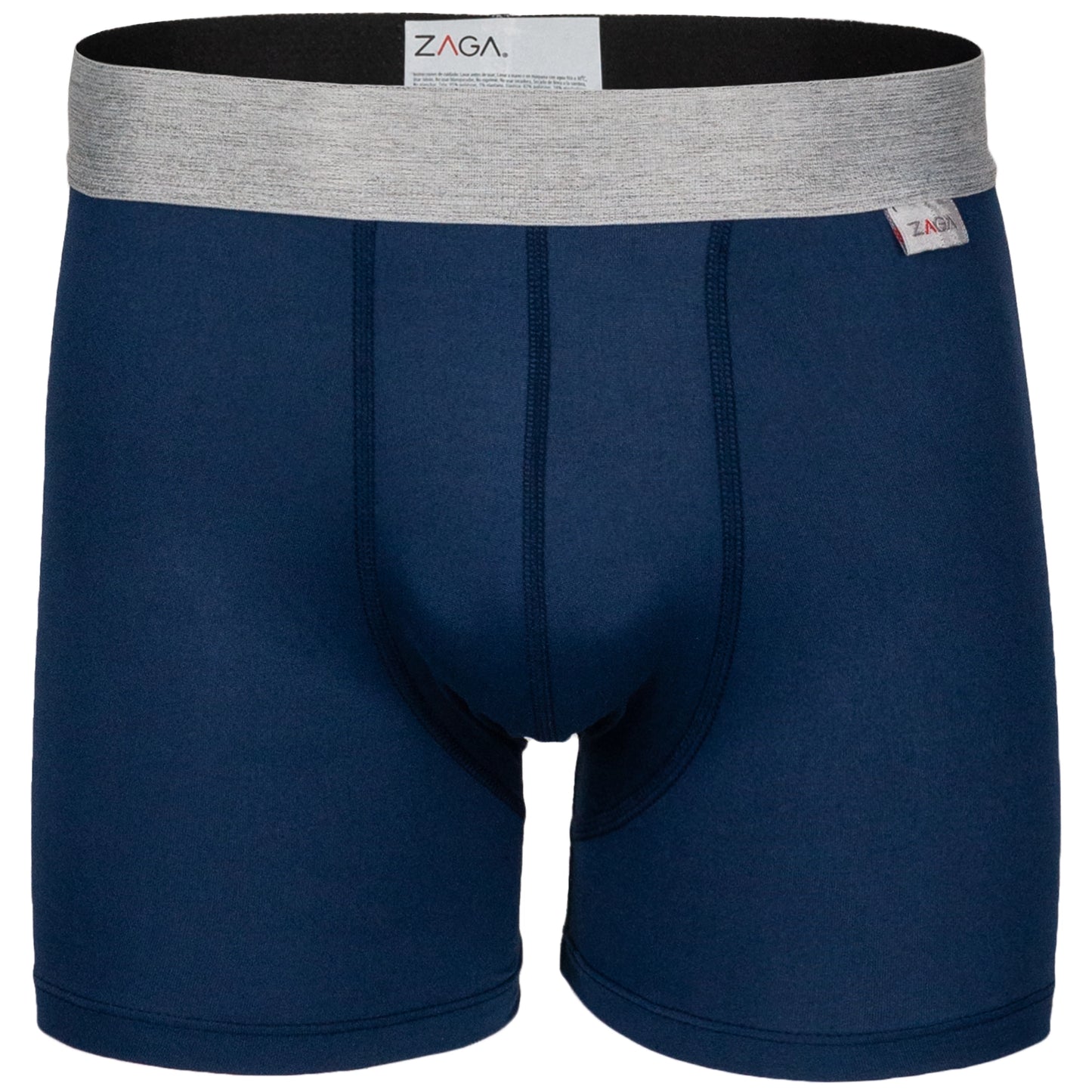 Boxer Largo Negro, Verde, Acero, Vino, Jaspe, Marino 6 Pack