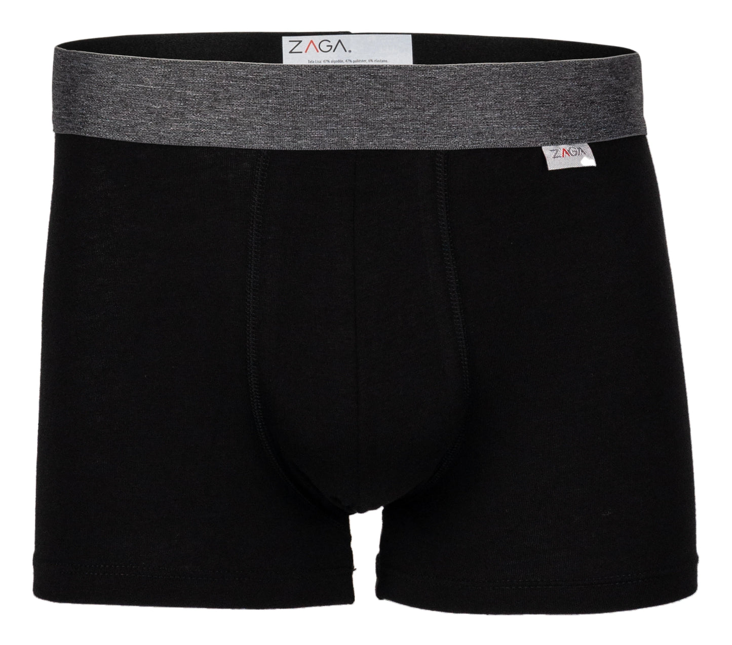 Boxer Corto 6 Pack Negro t3