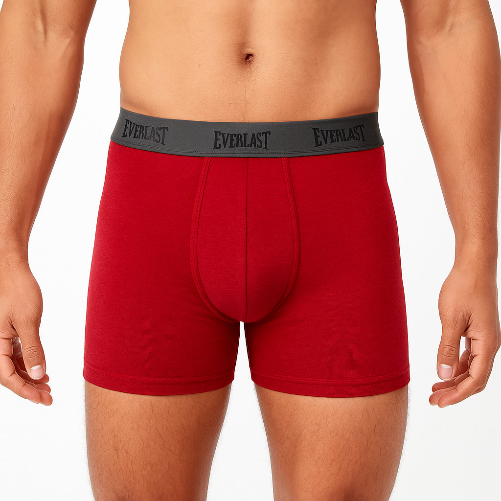 Boxer Largo Everlast 6 Pack Colores Lisos Rayas
