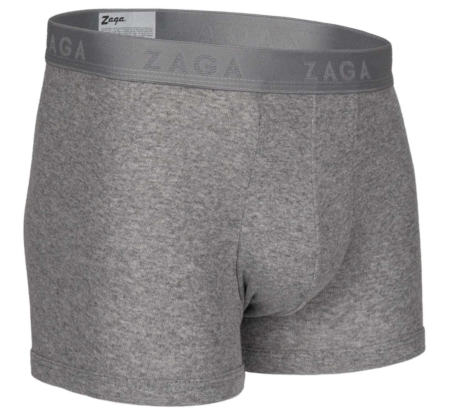 Boxer Corto Algodón 100% 6Pack Negro, Rayas, Jaspe