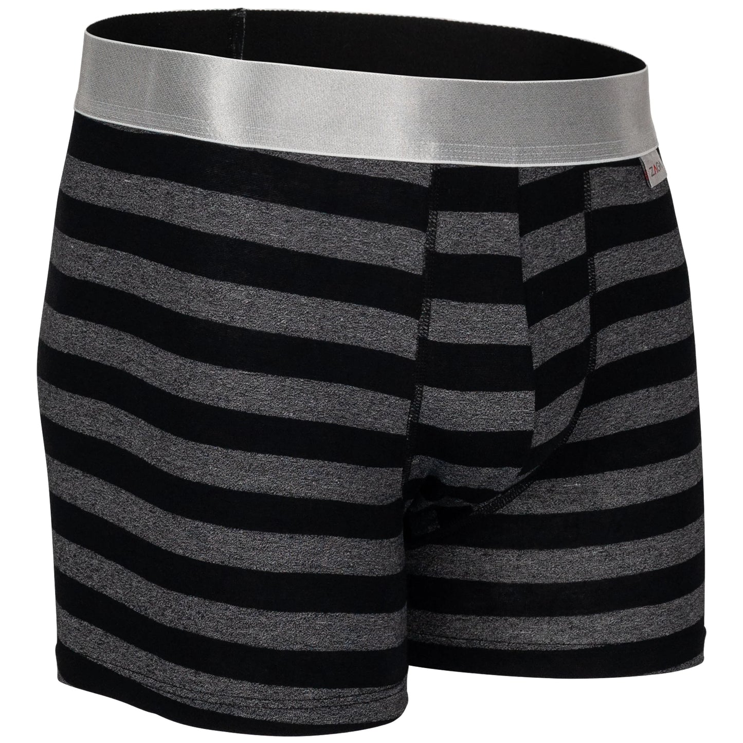 Zaga Boxer Largo 6 Pack Marino-Rojo-Negro-Rayas