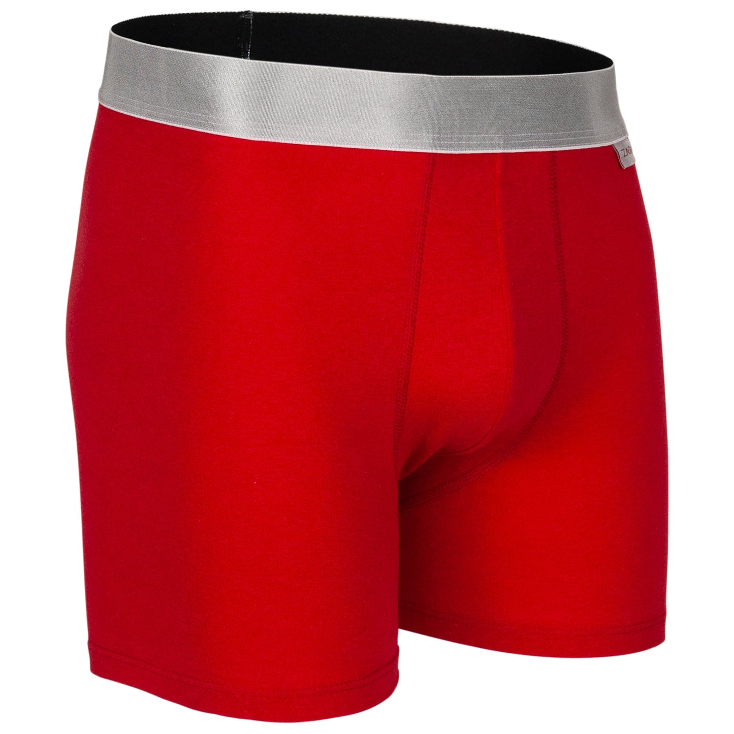 Zaga Boxer Largo 6 Pack Marino-Rojo-Negro-Rayas