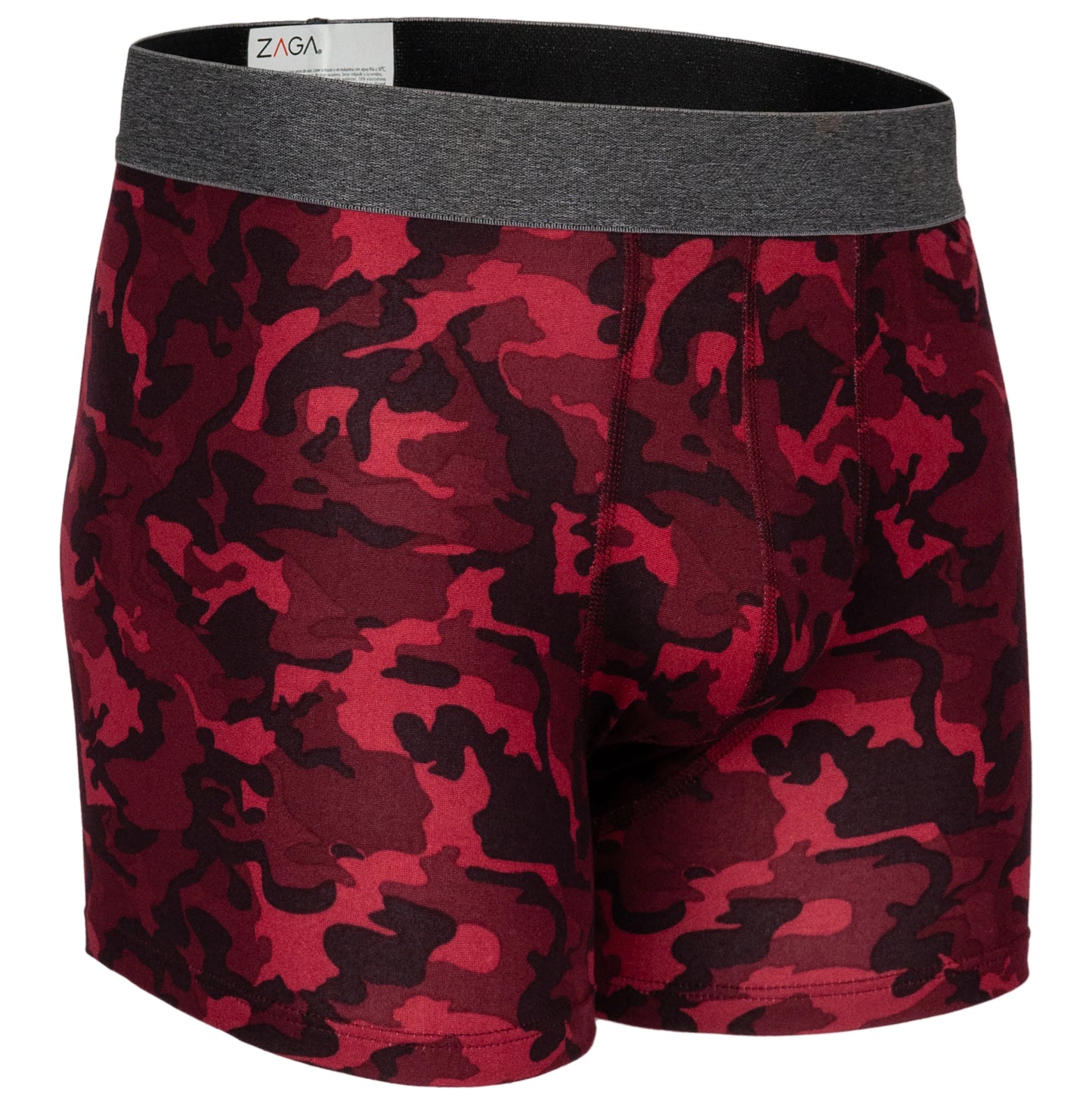 Boxer Largo Rombos Vino 6 Pack