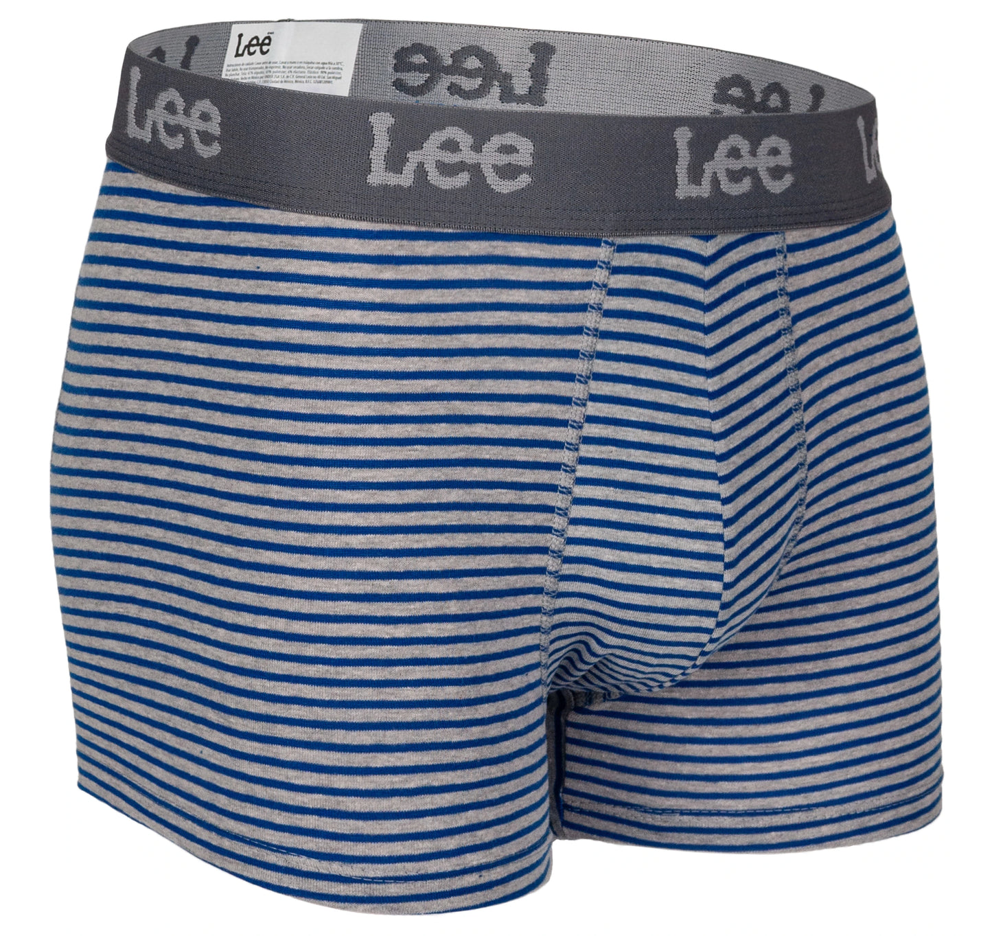 Boxer Corto Lee 6 Pack Azul Cuadros Oxford