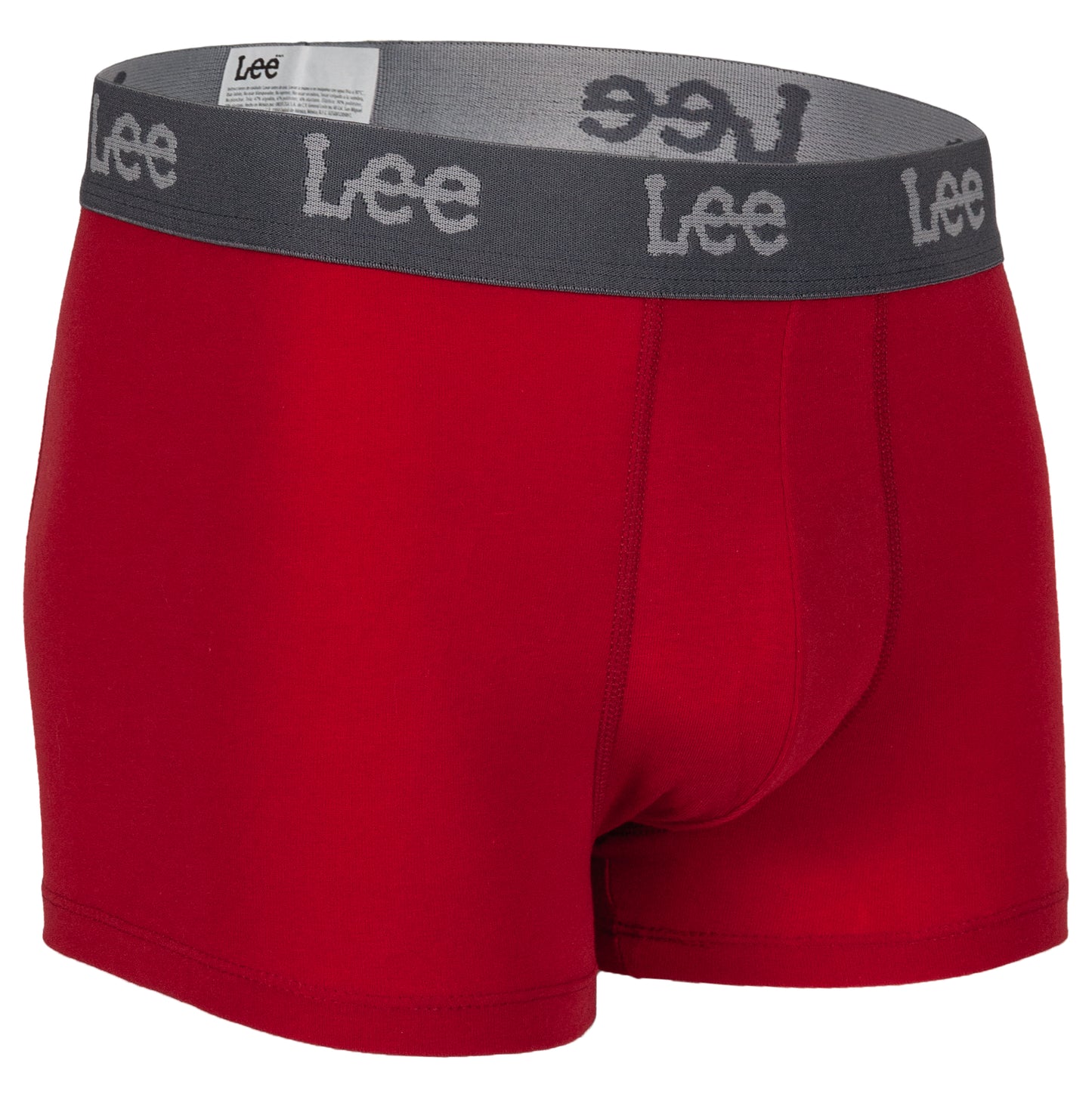 Boxer Corto Lee 6 Pack Rojo Cuadros Oxford