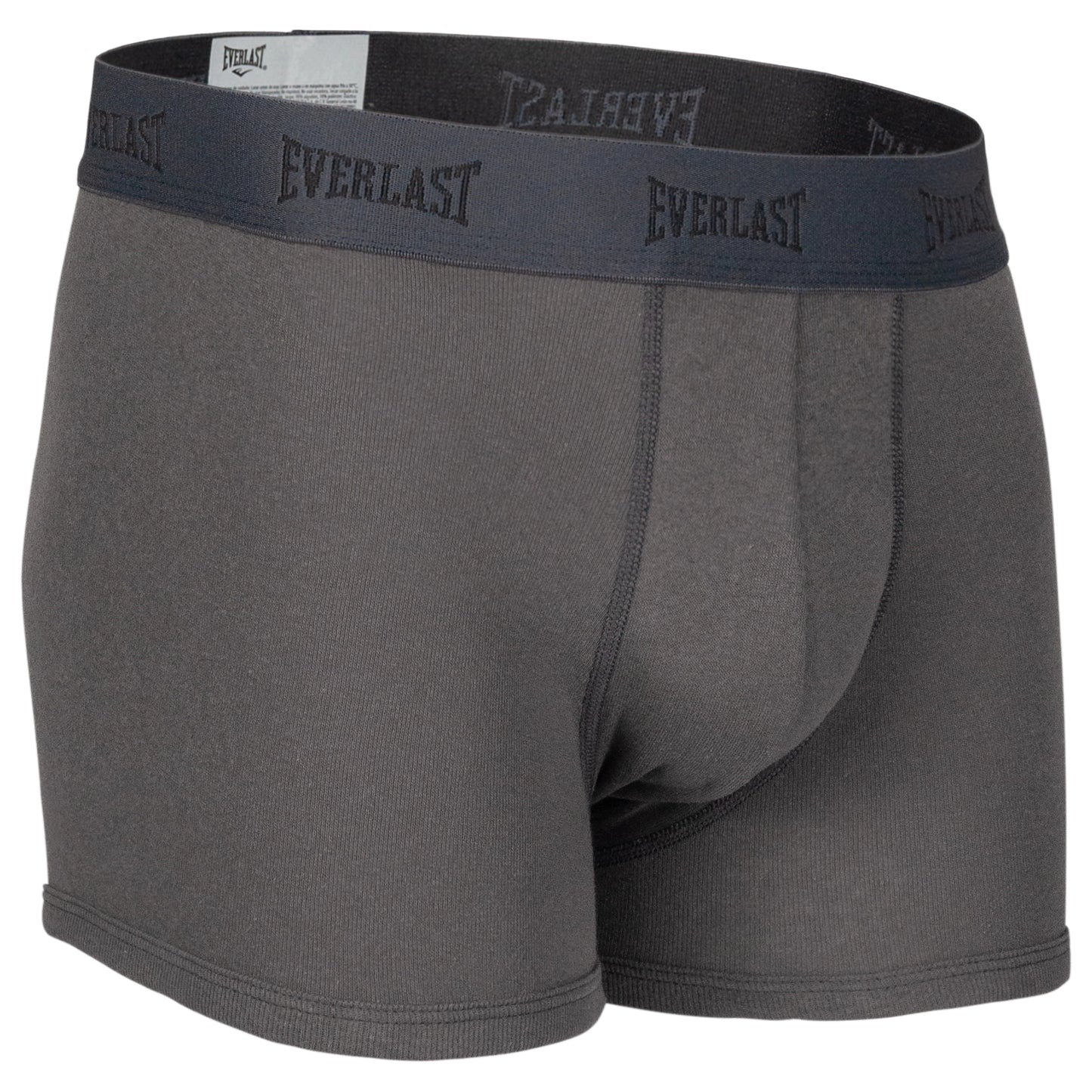 Boxer Corto Everlast Negro, Acero, Jaspe 4 Piezas 100% Algodon