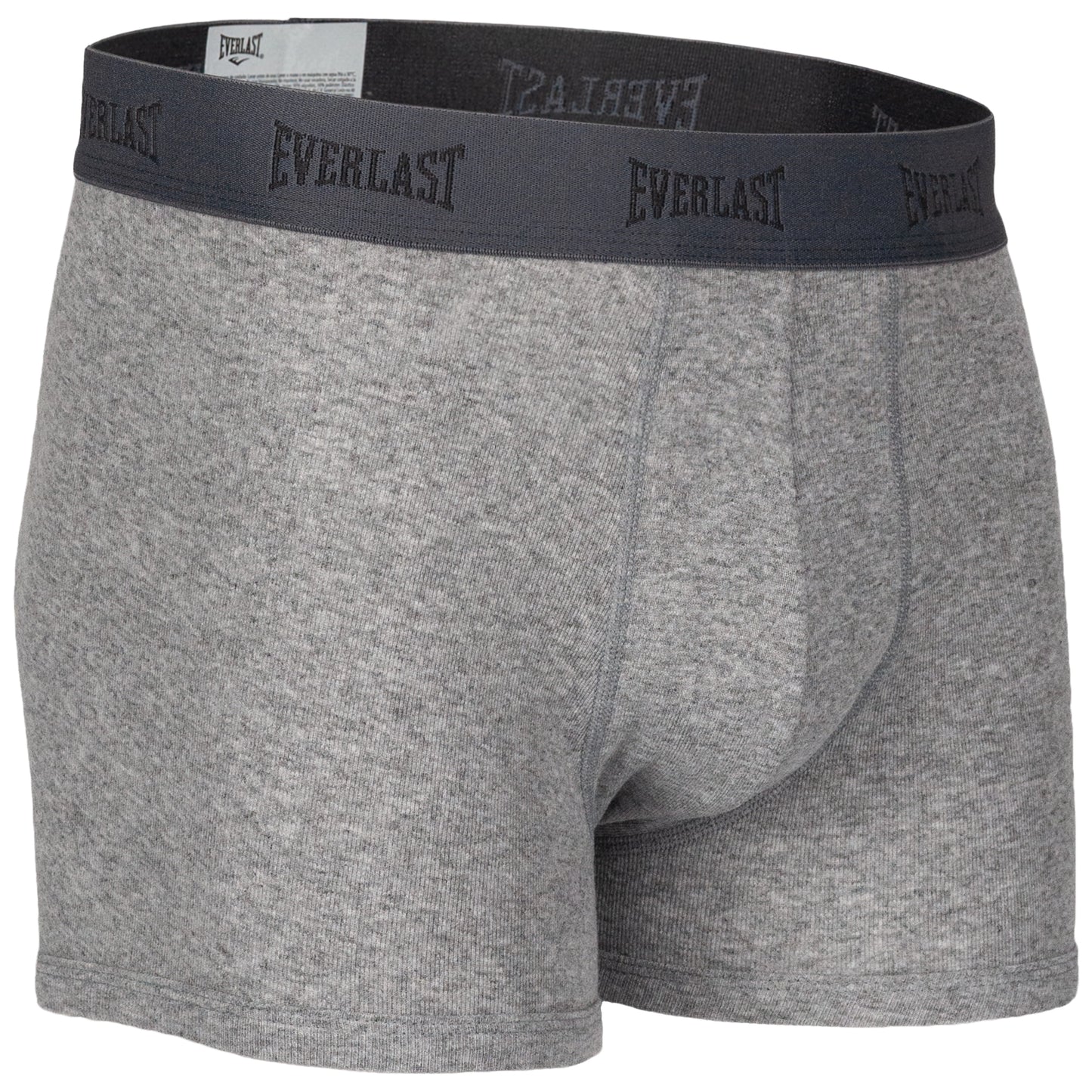 Boxer Corto Everlast Negro, Acero, Jaspe 4 Piezas 100% Algodon