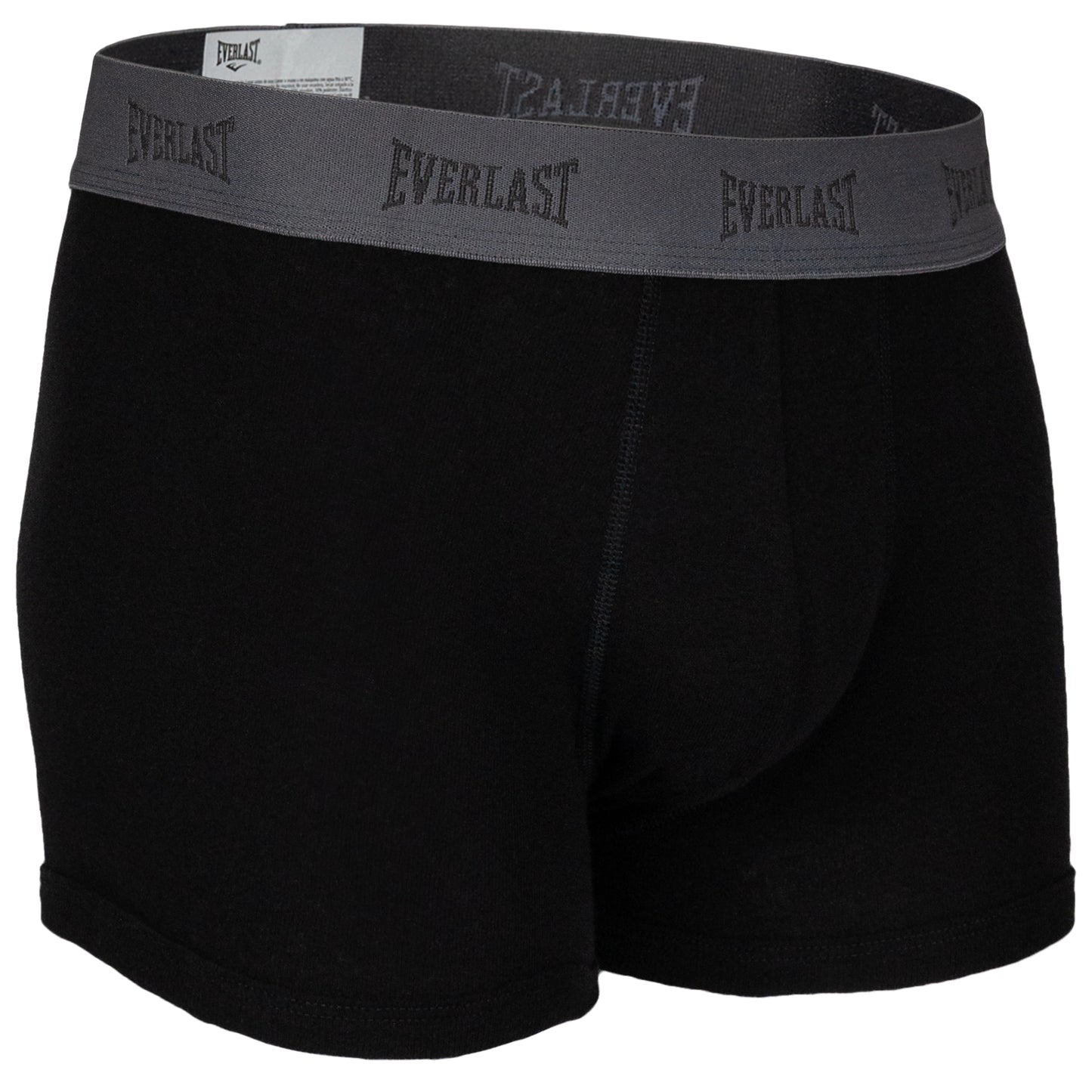 Boxer Corto Everlast Negro, Acero, Jaspe 4 Piezas 100% Algodon