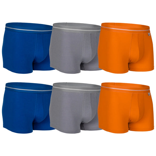 Boxer Corto Zaga Hombre 6 Piezas Premium T3 Con Algodon