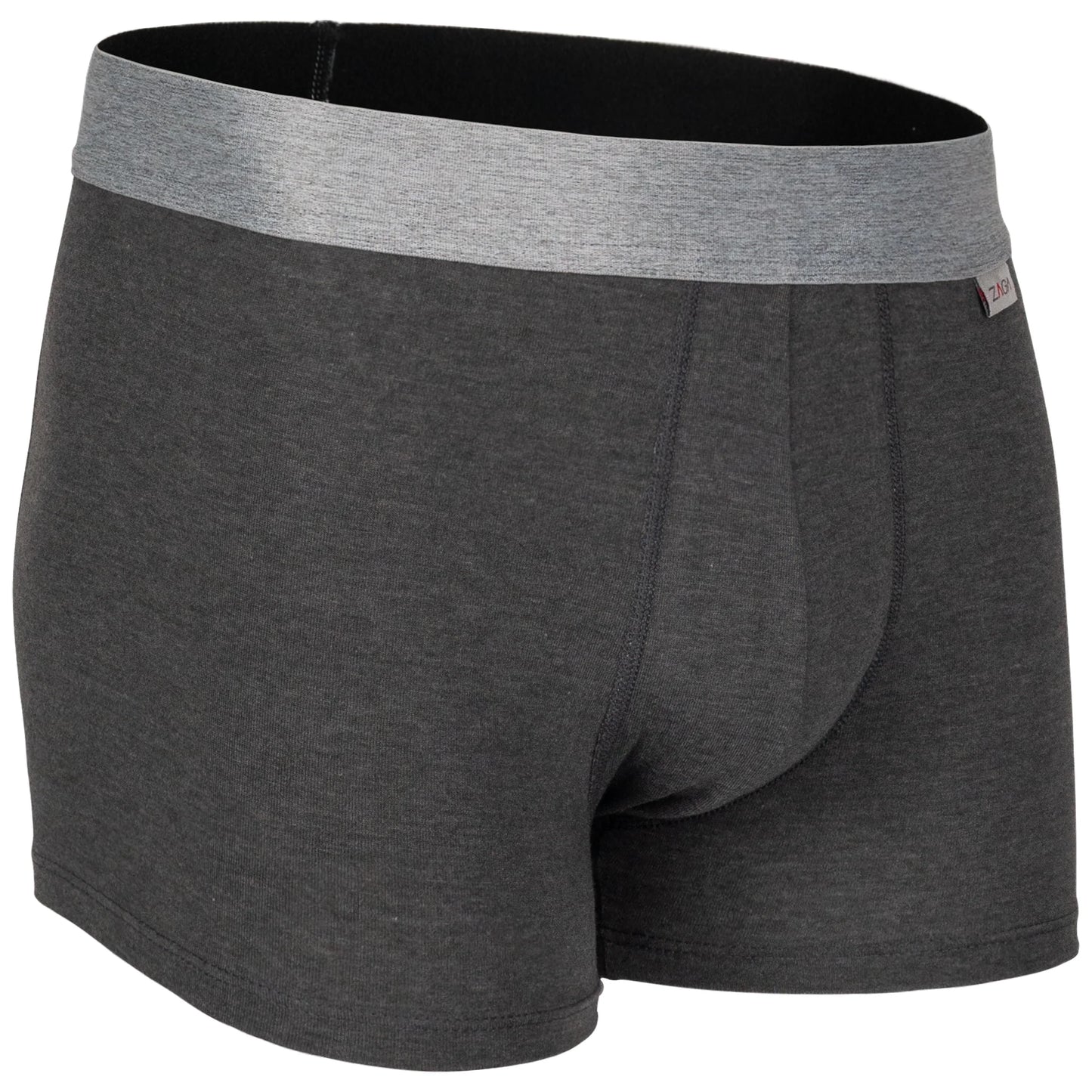 Boxer Corto Zaga Hombre 6 Piezas Cuadros Rojo Premium T3 Con Algodon