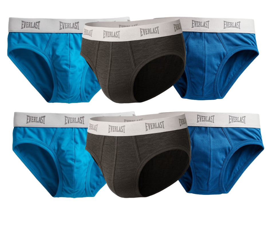 Brief 6 Pack Colores Lisos Everlast