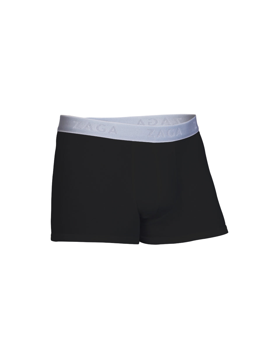 Boxer Corto Algodón 100% 6Pack Negro, Gris, Negro