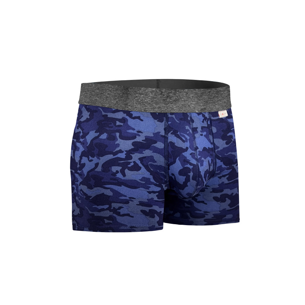 Boxer Corto Rombos Azul 6 Pack