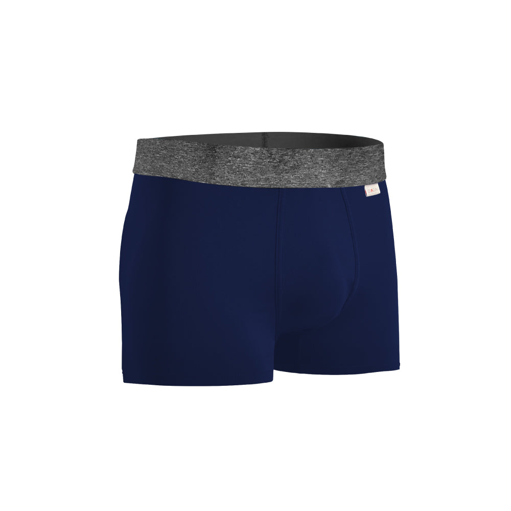 Boxer Corto Rombos Azul 6 Pack