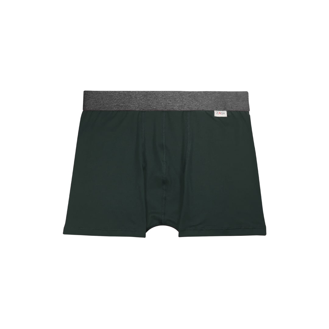 Boxer Largo Rombos Verde 6 Pack