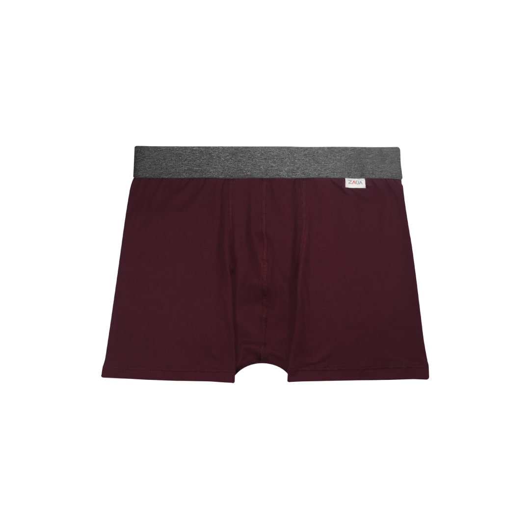 Boxer Largo Rombos Vino 6 Pack