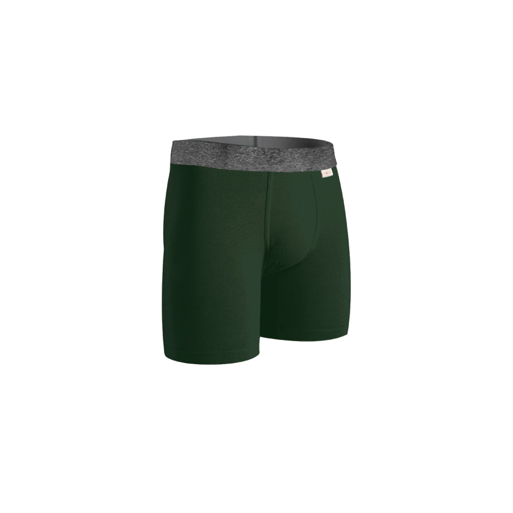 Boxer Largo Camuflaje Verde 6 Pack