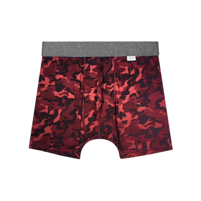 Boxer Largo Rombos Vino 6 Pack