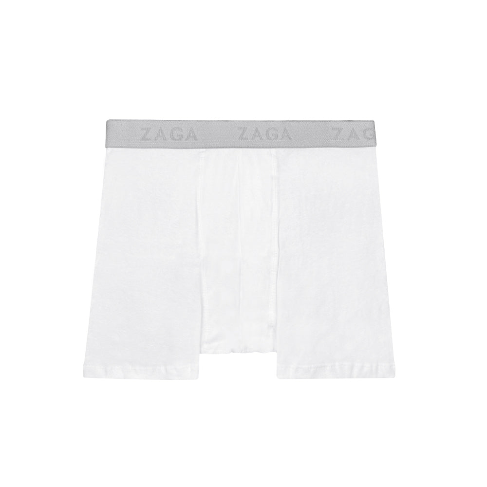 Boxer Largo Algodón 100% 6Pack  blanco