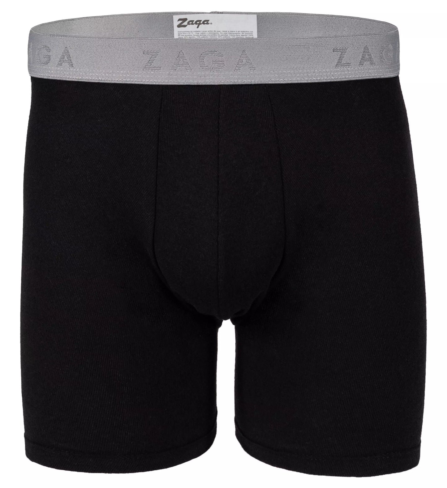Boxer Largo Algodón 100% 6Pack Negro, Rayas, Jaspe