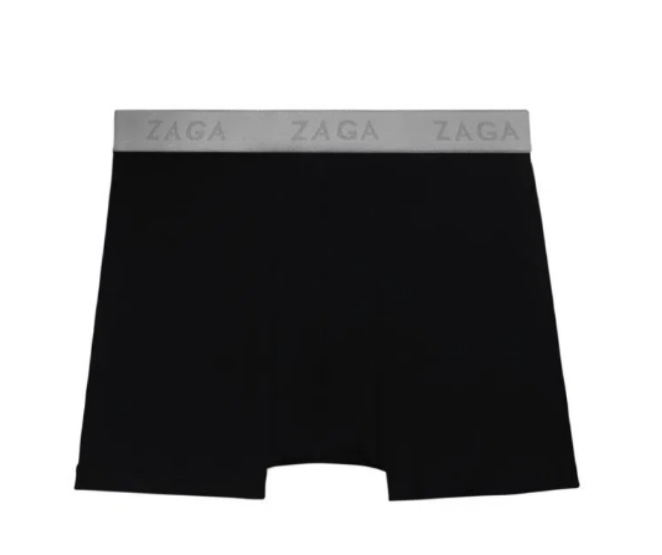 Boxer Largo Algodón 100% 6Pack negro, gris , jaspe